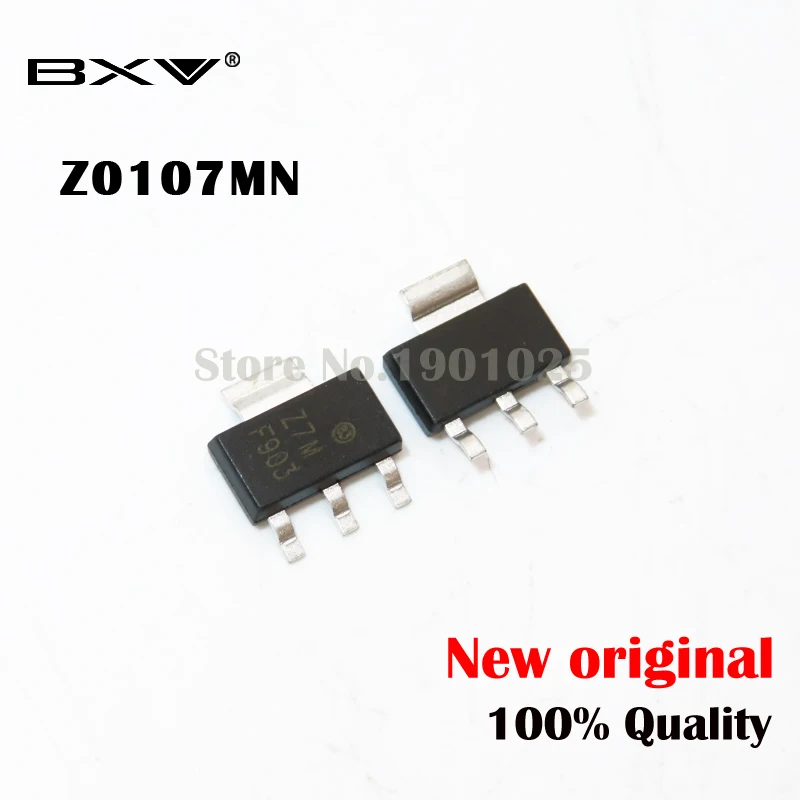 10pcs /lot Z0107mn Z7m Sot-223 Z0107 Z0107m 27m Triac Thyristor New ...
