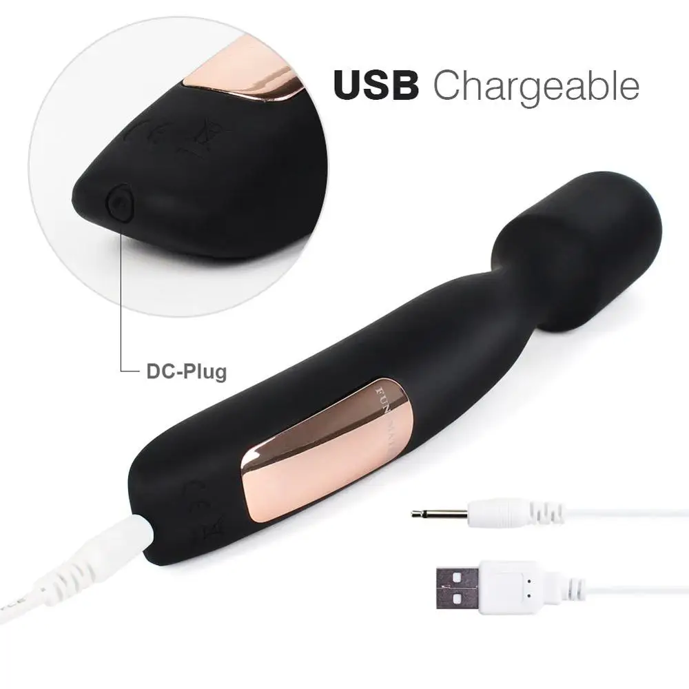 AV палочка вибратор Стимулятор клитора G spot мини фаллоимитаторы мастурбатор usb