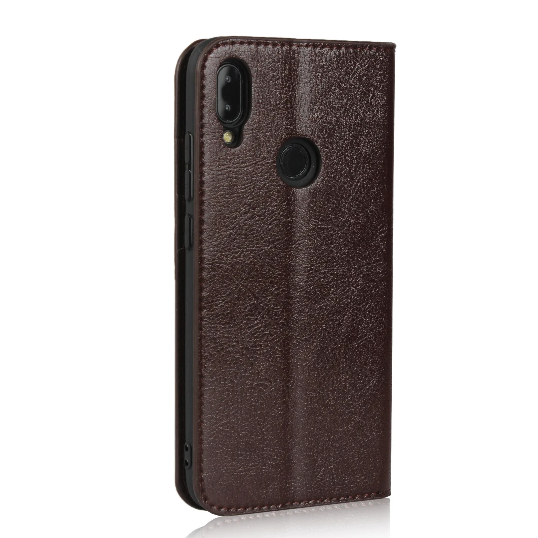 Чехол для телефона Xiaomi Redmi Note 7 Lite, чехол-книжка, чехол-кошелек, бизнес, натуральная кожа, чехол для Redmi Note 7, чехол-книжка, Fundas