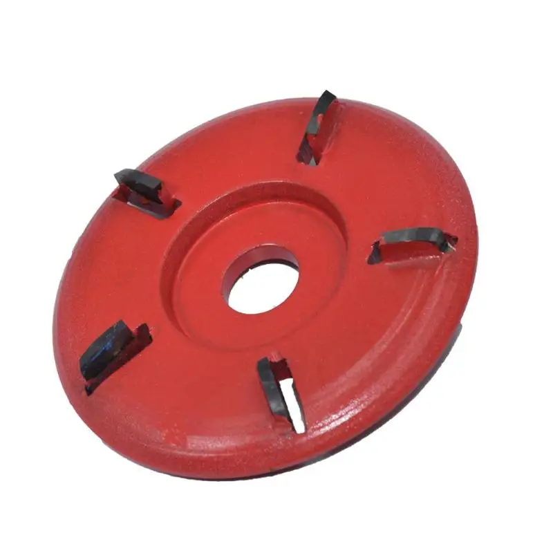 

Wood Carving Cutter Disc 5 Teeth Sculpting Tool Woodworking Shovel Plate for 16mm Angle Grinder Milling Attachment