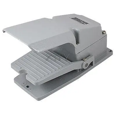 

5A Gray Momentary Metal Electric Power Treadle Foot Pedal Switch