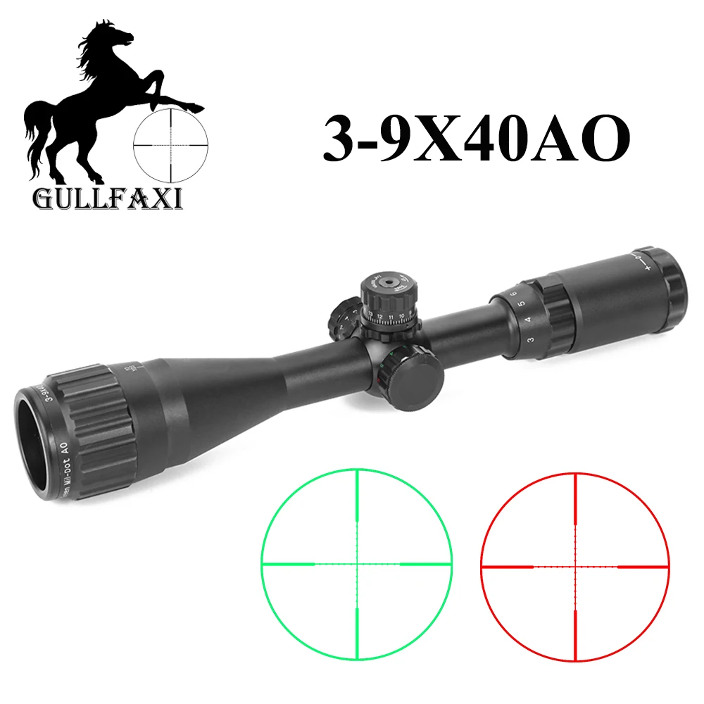 

Gullfaxi Optical Sight 3-9X32AOL Hunting Scope Outdoor Telescopic Sight Airsoft Rifle Freedom Collimator Sight Rifle Scope