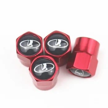 

6color Car Wheel Tire Valves Tyre Stem Air Caps Case For VESTA niva kalina priora granta largus vaz samara Car Accessories
