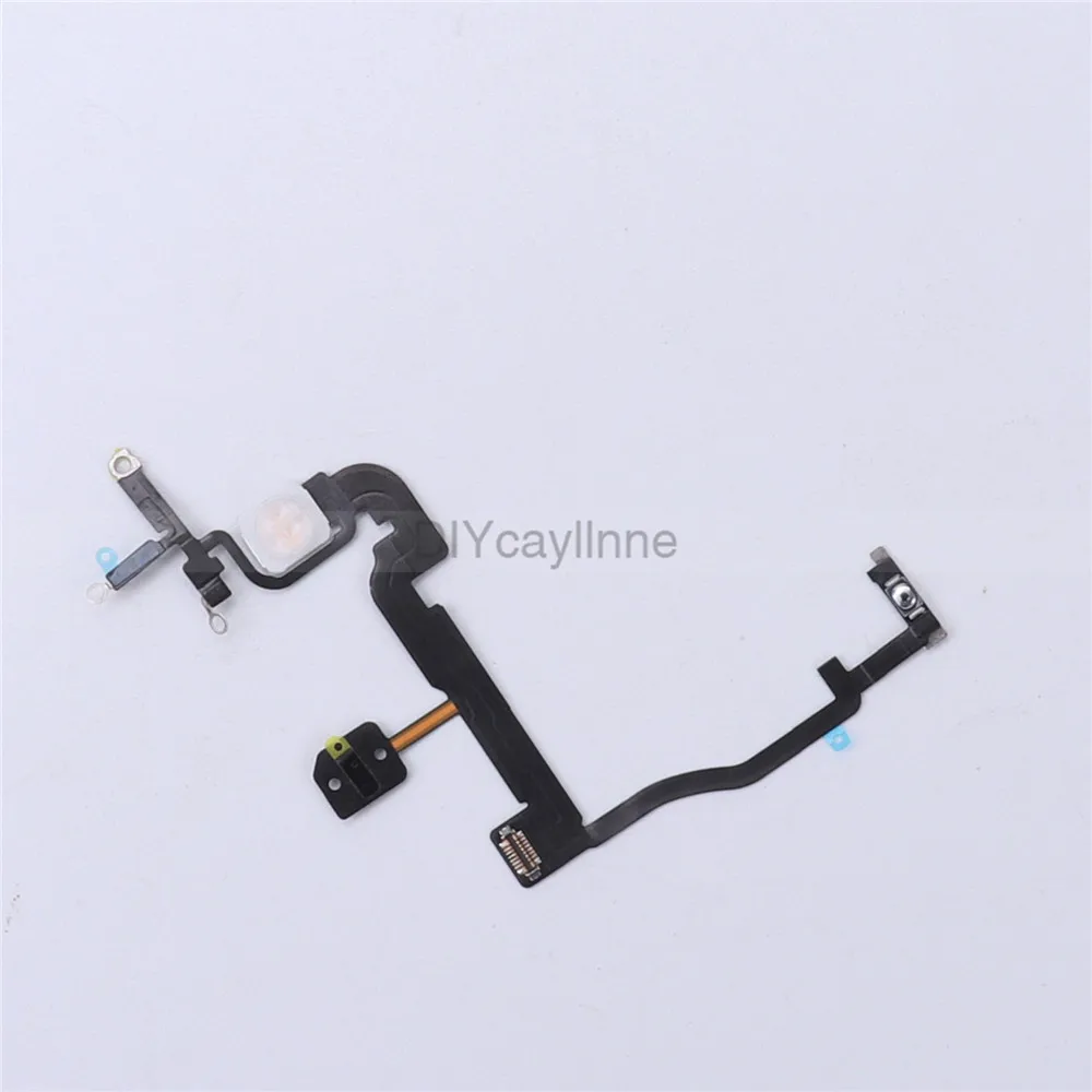 OEM power flex с металлической пластиной для iPhone 11 Pro Max вкл. Выкл. Переключатель управления сборка Flex Замена