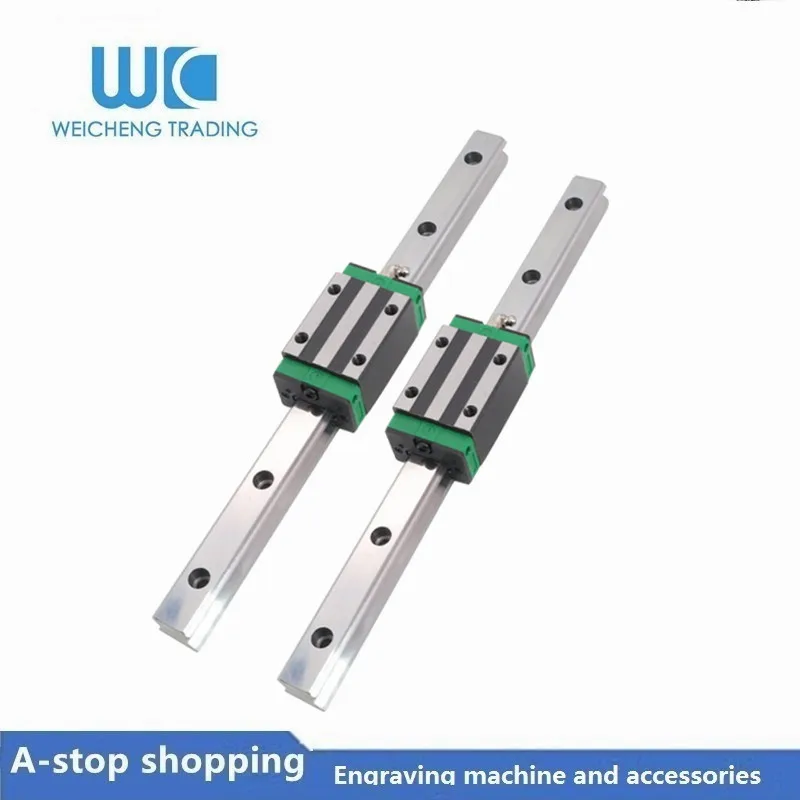 HiShangRC linear rail cnc parts 2pcs HGR20-500mm 4pcs HGH20CA linear block carriage HiShangRC linear rail cnc parts 2pcs HGR20-500mm 4pcs HGH20CA linear block carriage