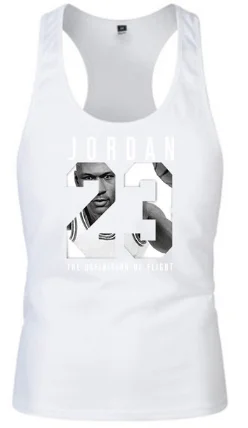 Летний бренд Jordan 23 Мужской хлопковый жилет с мужской фитнес костюм camisetas хип-хоп без рукавов - Цвет: 20