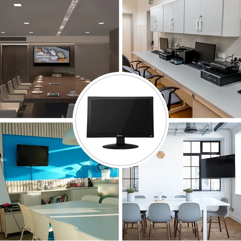 EYOYO EM15C 15 6 IPS LCD Screen Moniteur FHD 1920x1080 Display With AV VGA BNC USB 5