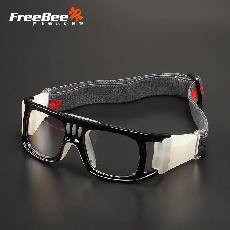 professional football basketball glasses goggles sports glasses can be equipped with myopia basketball mirror adult section 072 - Цвет: Черный