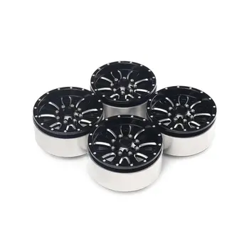 

2.2 inch RC 1:10 Rock Crawler Alloy Wheels Rims 16 Beads For RC Crawler Axial SCX10 Wraith 90018 Beadlock Wheels Hub S351