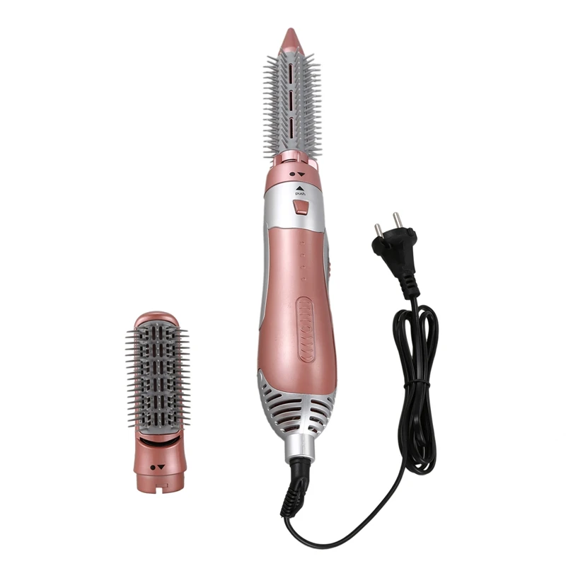 

Hair Brush One-Step Hair Dryer & Volumizer Negative Ion Generator Hair Curler Straightener Styling Tools Eu Plug