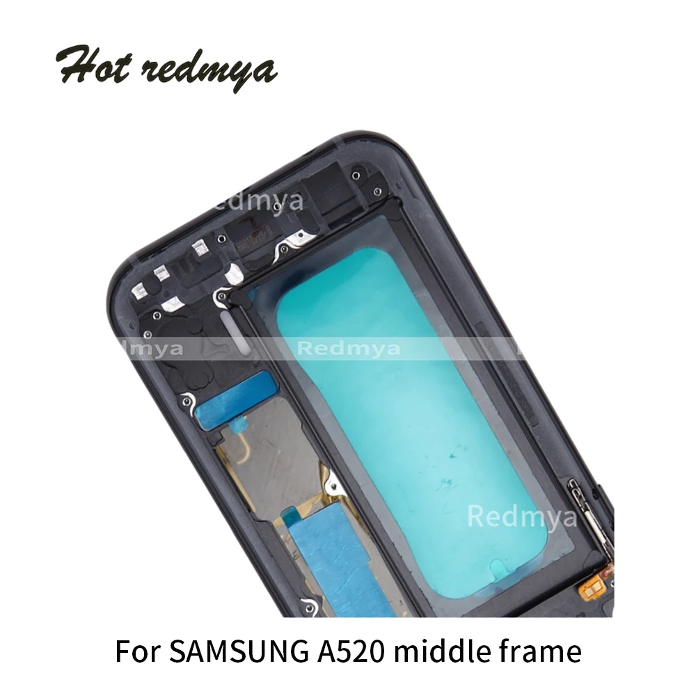 Задняя крышка для батареи A5 с полным корпусом для Samsung Galaxy A5 A520 A520F+ передняя средняя рамка+ Инструменты
