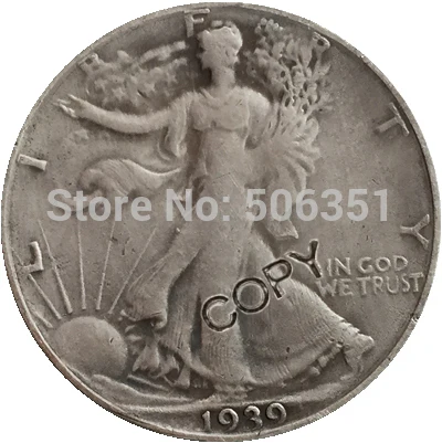 

1939 P,D,S Walking Liberty Half Dollar COPY COINS