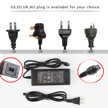 

36-42V 1.5A-2A 3 pins High quality Universal Two-wheel Balance Electric Scooter Drift Car Lithium Battery Charger