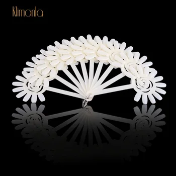 

Hot Selling 10 PCS/Lot 120 Sunflower Shape False Nail Nail Art Tips Polish Board Display Fan Wheel Practice DIY Manicure Tool