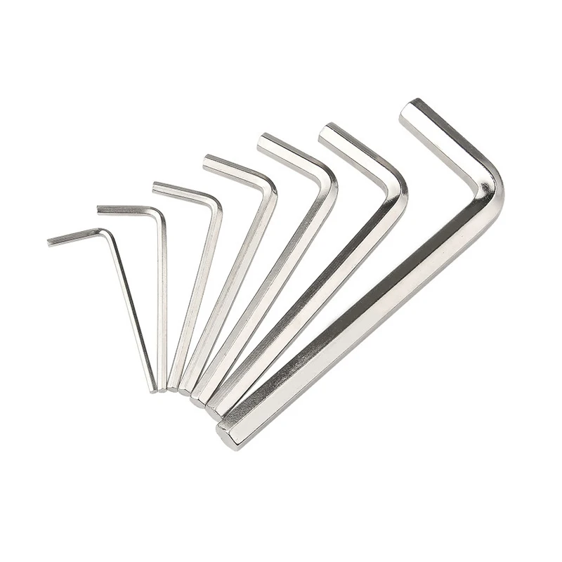 1-10PC Allen Wrench Inch Wrench 1/16 5/64 3/32 1/8 5/32 3/16