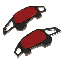 Пара алюминиевая Шестерня сдвиг рулевое колесо расширение весло переключения для гольфа 7(130x50x13 мм/5,12x1,97x0,51 дюйма