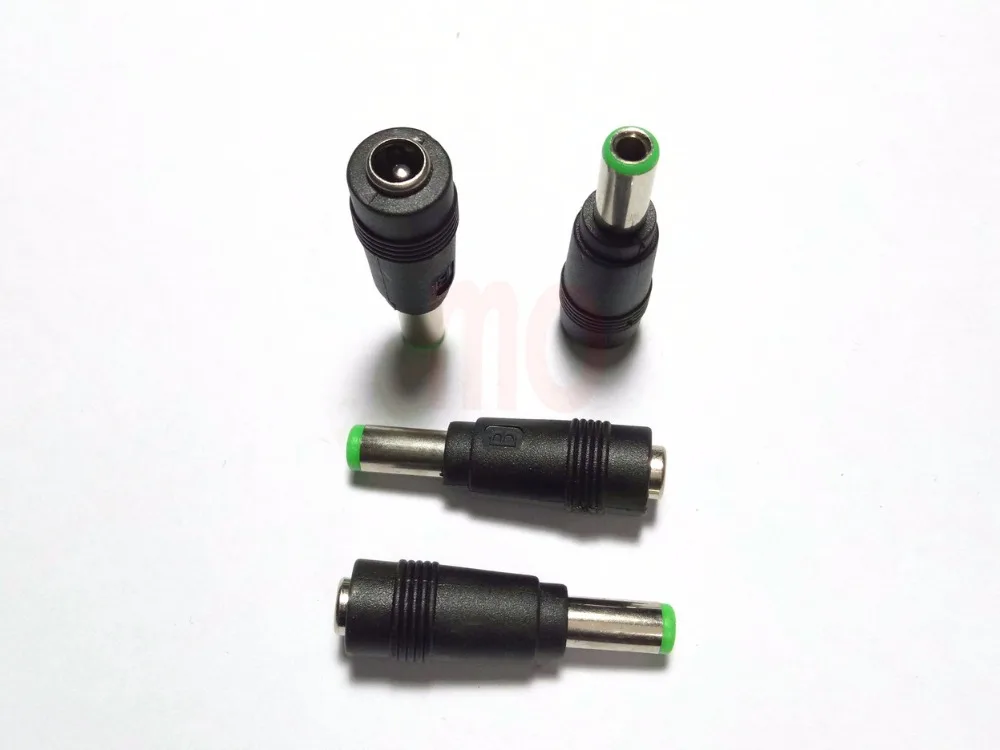 50pcs NEW 2.1x5.5mm DC Female to 6.3x3.0mm Male Power Plug for CCTV Connectors New