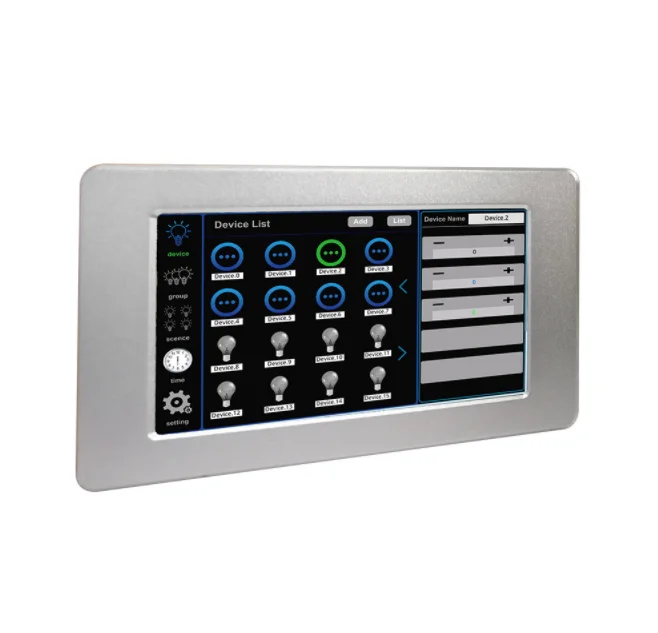 

DMX touch screen master control DMX512 low voltage controller 36-channel RGB/RGBW/RGB CCT intelligent lighting control system
