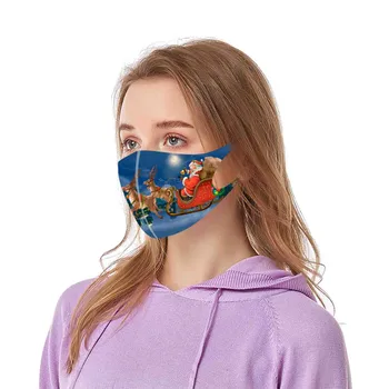 

Face Mask 5PCS Adult's Prints Protection Face Mask Washable Earloop Mask Breathable Protection Printing Face Mouth Mask #60