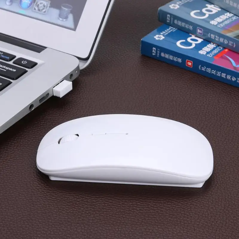 1600 dpi эргономичная оптическая мышь USB 2,4G приемник Беспроводная Ультратонкая мышь поддержка дропшиппинг