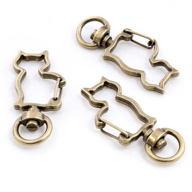 Snap Hook Trigger Clips Buckles For Keychain Lobster Lobster Clasp Hooks for Necklace Key Ring ClaspDIY Making