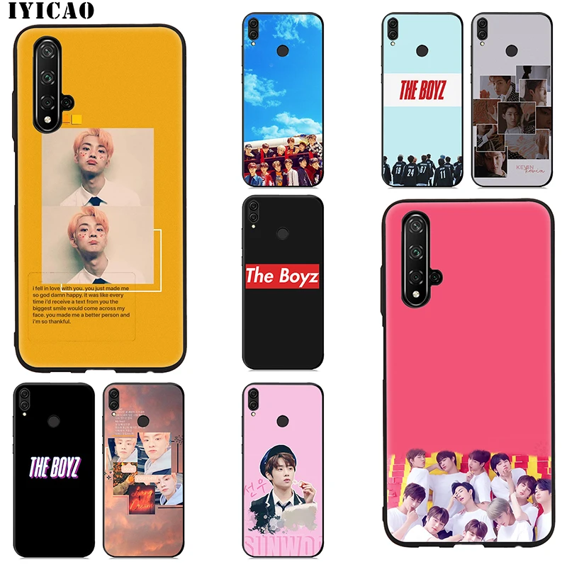 IYICAO Boyz K Pop мягкий чехол для huawei Honor 20 10 9 9X 8X 8C 7X 7C 7A 6A Lite Pro View Note силиконовый |