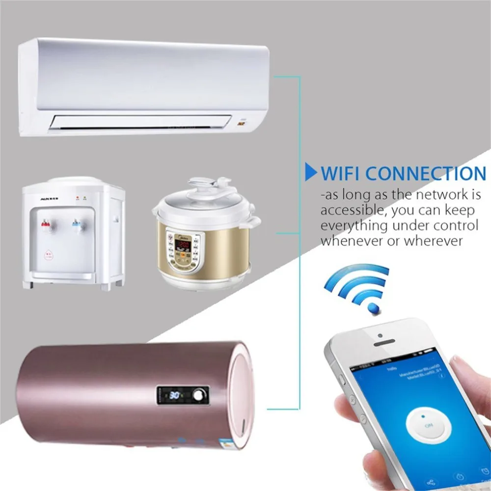 10A Wifi Smart AU Plug Беспроводная розетка дистанционное управление умная розетка телефон приложение управление Wifi умный дом выход таймер горячая распродажа