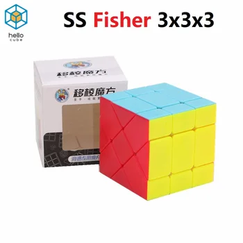 

HelloCube Shengshou Fisher 3x3x3 Magic Cube Sengso cubo maico Strange shape smooth Speed Puzzle educational boys toys