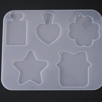 

1pcs Silicone Mold Elegant Lady Listing Charms Mold For DIY Fashion Jewelry Making Finding Accessories