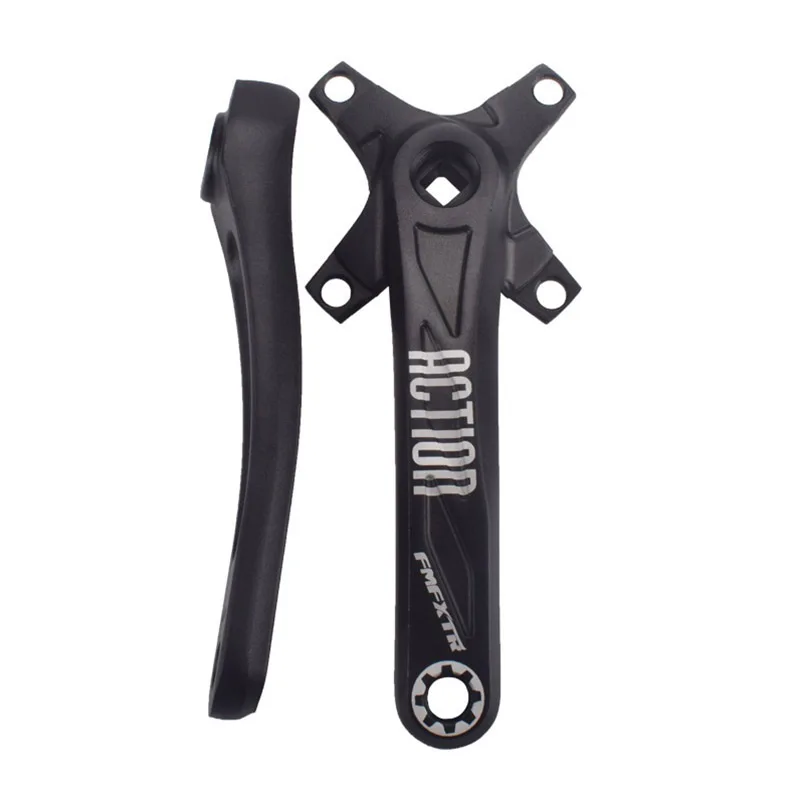 

104BCD Aluminum Alloy Crank Mountain Bike Crankset Crank Left Right 170mm Compatible Crank Leg Modification Accessories