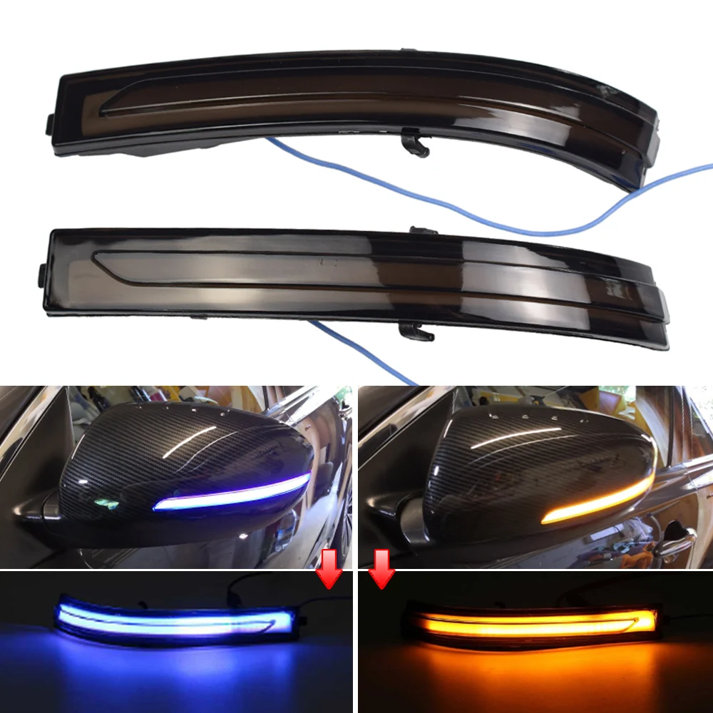

Dynamic LED Turn Signal Light Flowing Water Blinker Flashing Light For Kia Optima K5 TF 2011 2012 2013 2014 2015
