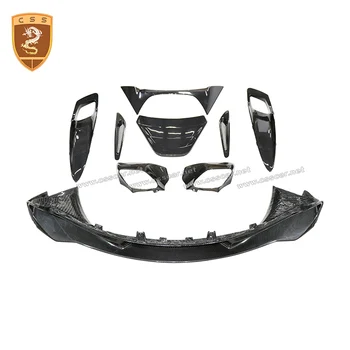 

Carbon Fiber Engine Cover Vent Exterior Kit Rear Wing Spoiler hood Fit For 2018-2019 McLaren 720S Coupe