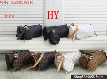 

Luxury Leather Handbags Women Bags Designer Brand Women's Shoulder Bags Large Capacity Ladies Hand Bags L504 Louis Vuitton LV-