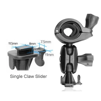 

360 Degree Rotating Stable Dash Cam DVR Interior Mount Holder Shockproof Video Recorder Car Rearview Adjustable Screw Fasten