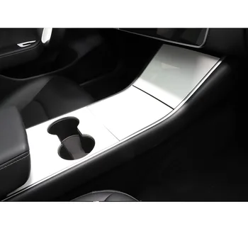 

3pcs/set Car central control panel protective patch for Tesla Model 3 2017-2019 ABS Imitation carbon fiber