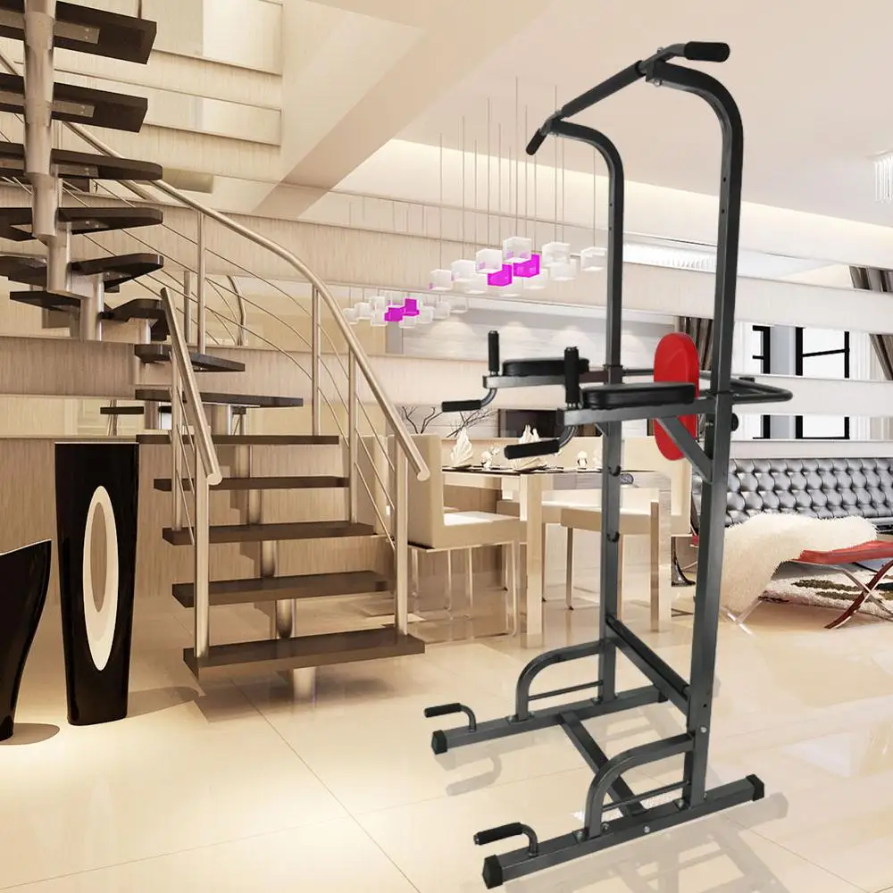 

Hot Selling Power Tower Home Pull Up Bar Stand Adjustable Multi-Function Fitness Equipment Workout Station