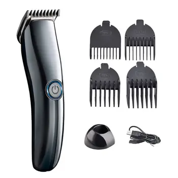 

Hair Trimmer Electric Men's Haircut Cutting Machine Grooming with Apron Beard Shaping Tool Low Noise Clipper USB Rechargable