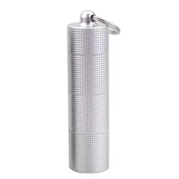 

Mini Outdoor Pill Box Storage With Key Ring Travel Weekly Waterproof Hygienic Multi Grid Emergency Portable Daily Sealing