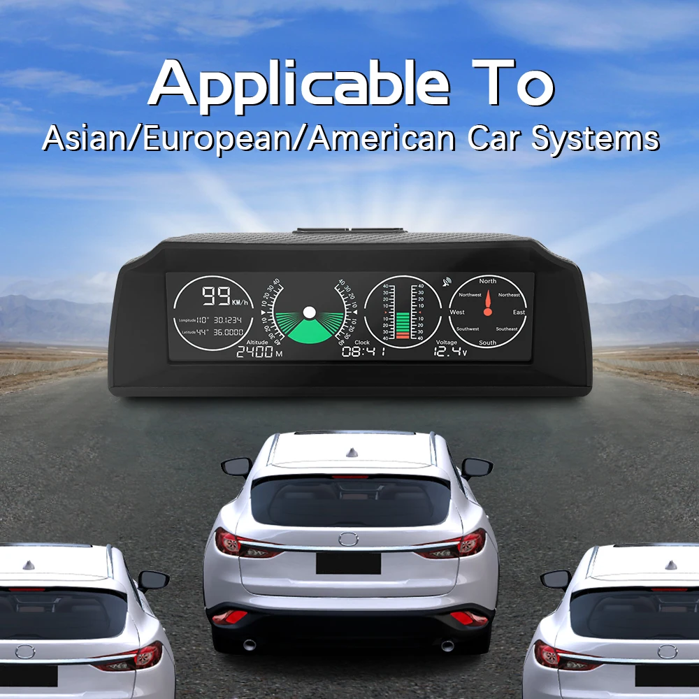 HUD Дисплей Head Up дисплей GO2 Автомобильный gps автомобильный скоростной сигнал безопасности HUD GO 2 OBD OBD2 диагностический инструмент проектор Цифровой измеритель скорости