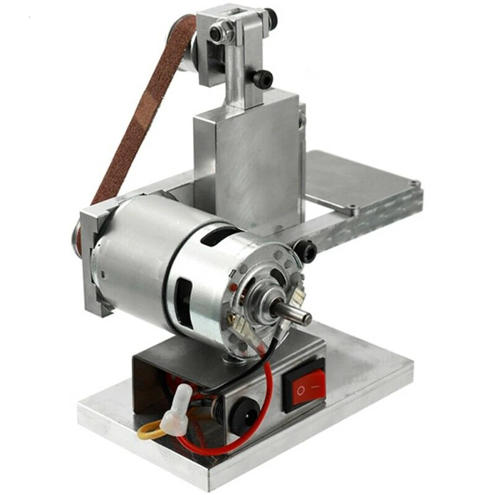 

1PC Small Mini Belt Machine DIY Polishing Machine Grinding Machine fixed Angle Sharpening Machine Blade Machine Belt Machine B4