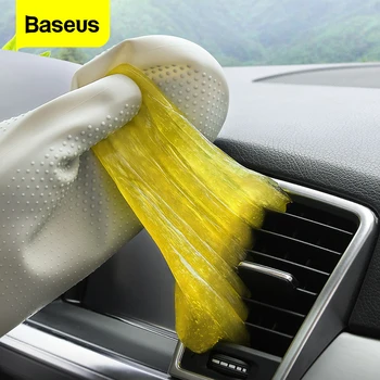 

Baseus Car Cleaner Glue Gum Air Vent Outlet Dashboard Cleaning Tool Dust Dirt Keyboard Clean Vacuum Cleaner Soft Gel