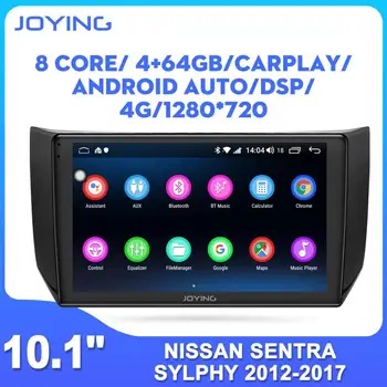 

Android 8.1 car radio head unit 10.1 inch multimedia player no DVD player slot for Nissan Sentra Sylphy 2012-2017 support SWC BT