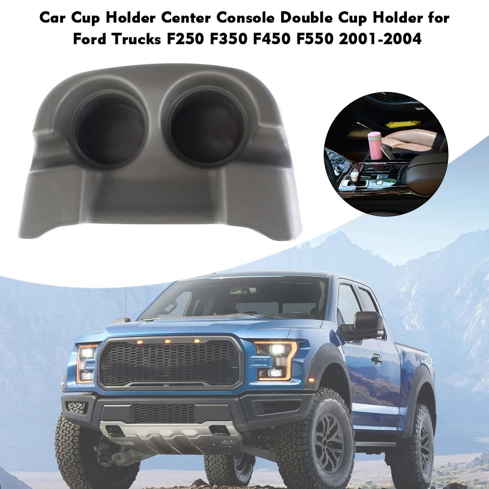 Car Styling Cup Holder Center Console Double Cup Holder Replacement for