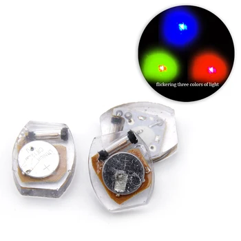 

50pcs/lot 19*22mm Luminous Light Up Lamp DIY Bow Bag Material Flashing Blinky Lights Home Decoration,50Yc8811