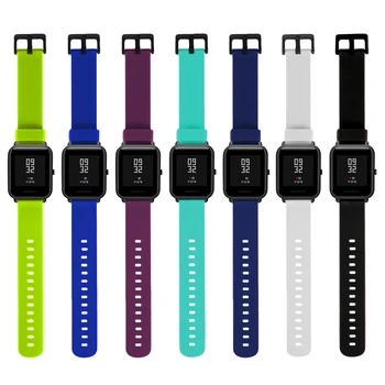 

20mm Soft TPU Sports Band For Garmin Vivoactive 3 Vivomove HR Bands Replacement Watchband Strap For Colorful Wrist Band Strap