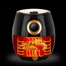 Воздушная фритюрница бытовой большой емкости электрическая фритюрница интеллектуальная безмасляная многофункциональная электрическая фритюрница чипсы машина курица win