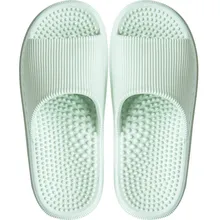 Coslony дом пара домашних тапочек; модные, массажные тапочки для ванной; домашние тапочки противоскользящая мягкая подошва EVA Soles Крытый Для женщин Мужская обувь