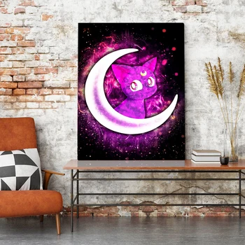

Pictures Anime Sign Canvas Pictures Home Decoration Modern Sailor Moon Paintings Wall Artwork Prints Poster Modular Living Room