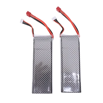

2pcs 11.1V 5500mAh 3S 35C Lipo RC Battery for RC Helicopter RC Airplane RC Hobby