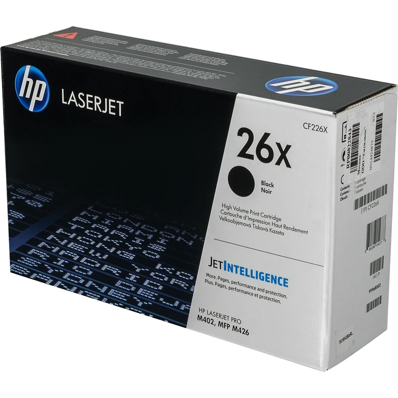 Картридж лазерный HP 26X CF226X черный(9000стр.) для HP LJ Pro M402/M426